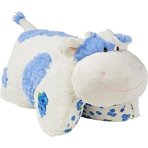 Pillow Pets Sweet Scented Blueberry Cow Stuffed Animal Plush Toy