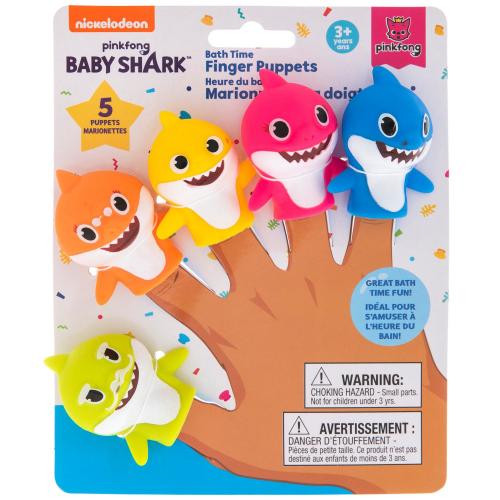 Baby Shark Bath Time Finger Puppets