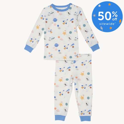 stellar tails modal magnetic no drama toddler pajama long sleeve set – Magnetic Me