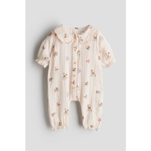 COTTON MUSLIN JUMPSUIT