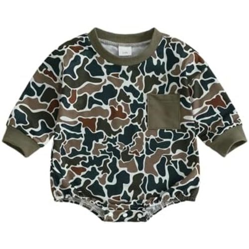 Baby Boy Clothes Fall Spring Baby Boy Bubble Romper Long Sleeve Jumpsuit One Piece Outfit Newborn Infant Clothing