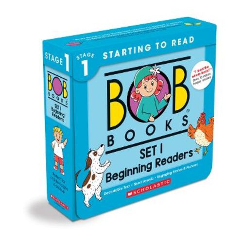 Bob Books Set 1: Beginning Readers - by John Maslen (Paperback)