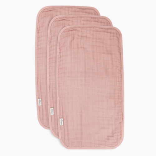 Natemia Muslin Burp Cloth - Lily Pad