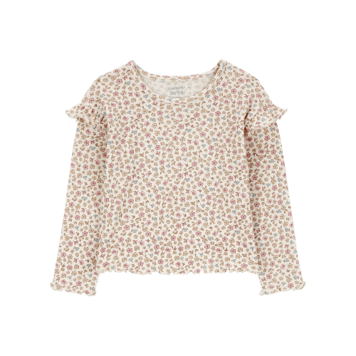 Baby Floral Thermal Tee - Carter's | Carter's