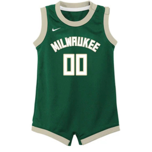 Infant Nike 2022 Icon Edition Custom Milwaukee Bucks Jersey Onesie – Bucks Pro Shop