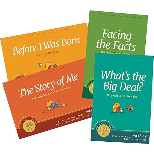 Full Set - God's Design for Sex Series, 4 Books: Revised and Updated Edition By: Stan Jones, Brenna Jones (Paperback) 2019 Paperback – January 1, 2019