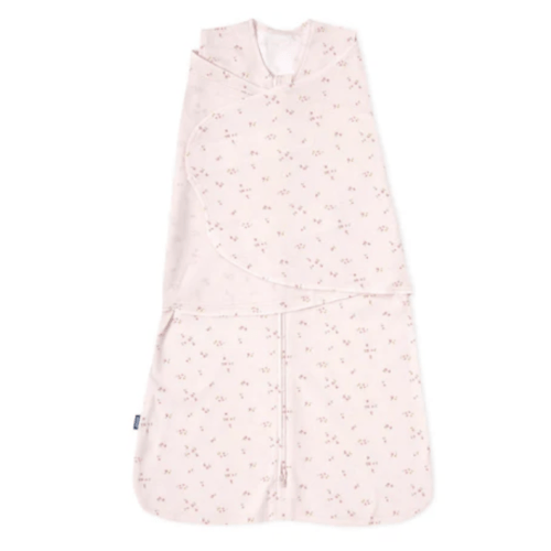 Pink Floral Cotton Swaddle Newborn | HALO
