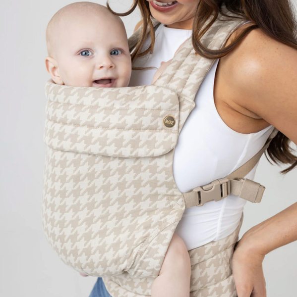 The Monarch Baby Carrier - Houndstooth – Mabē