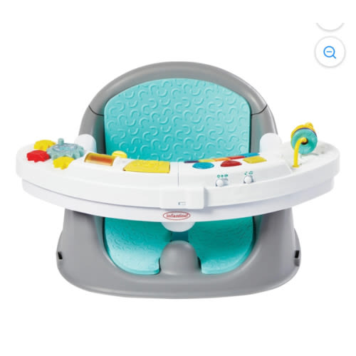 Infantino Music & Lights 3-in-1 New Discovery Baby Seat and Booster, Unisex Baby 4-48 Months, Teal - Walmart.com