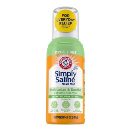 Simply Saline Moisturize and Soothe Spray - Saline - 4.6oz