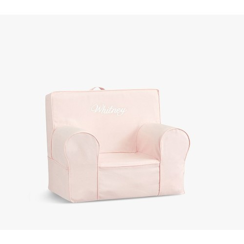 My First Blush Twill Anywhere Chair® | Toddler Armchair | Pottery Barn Kids