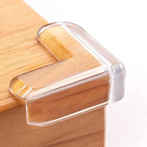 12 Pack Corner Protector for Baby, Baby Proofing Safety Corner Guards, Clear Furniture Table Corner Protector, Furniture Corner Guard Baby Proof Bumper & Cushion Cover Sharp Furniture