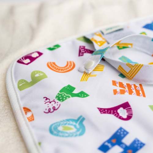 Ultra-Soft Bamboo Machine Washable and Wipeable Diaper Change Mat