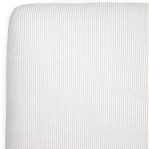 Little Unicorn Organic Cotton Muslin Crib Sheet (Sand Stripe)