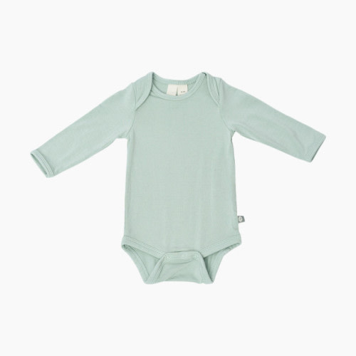 Kyte Baby Long Sleeve Bodysuit - Sage, 0-3 M
