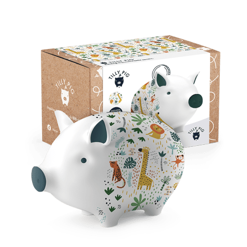 On Safari Piggy Bank