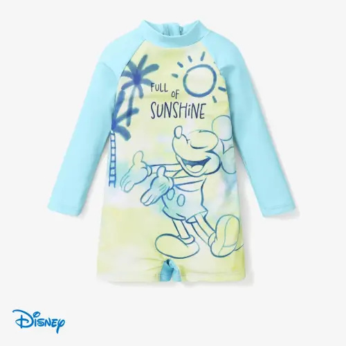 Disney Swimsuits for Baby Boy, Rash Guards for 3-6 Months Blue for Baby Days