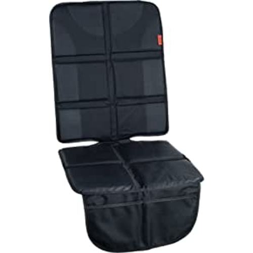 Amazon.com: Lusso Gear Car Seat Protector for Child Car Seat, Non-Slip Waterproof Car Seat Protector for Leather Seats with Thick Padding and 2 Mesh Storage Pockets, Baby Seat Protectors Under Carseat (Black) : Baby