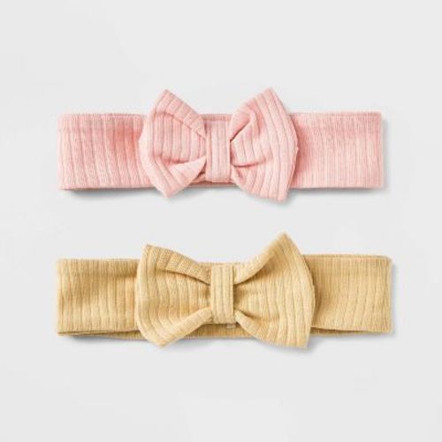 Baby Girls' 2pk Easter Headwrap - Cloud Island™ Beige