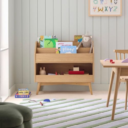 Mid-Century Toy Dump w/ Bookrack