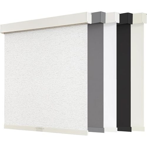 Blackout Shades 34.5" W x 64" H, Linen Beige