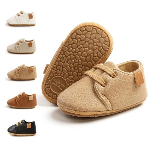 Meckior Baby Booties Newborn Infant Unisex Baby Girls Boys Velvet Rubber Anit-Slip Sole Shoes Toddler Fleece Cozy Winter Warm Prewalker Boots
