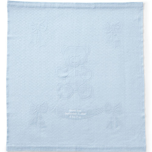 Scottish Lace Bear Baby Blanket | Lands' End
