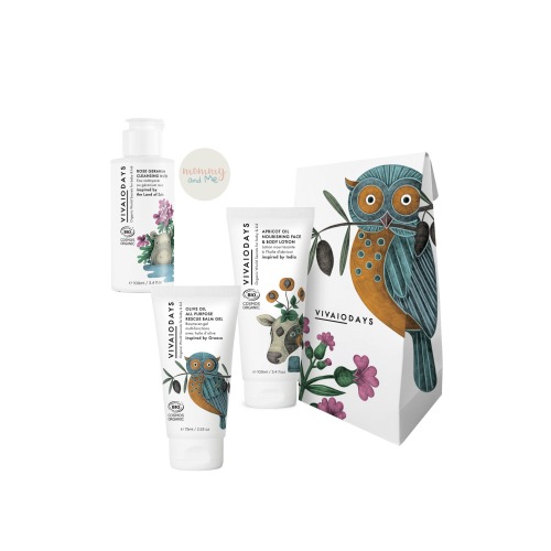 VIVAIODAYS Organic Mommy & Me Care Set, Multi