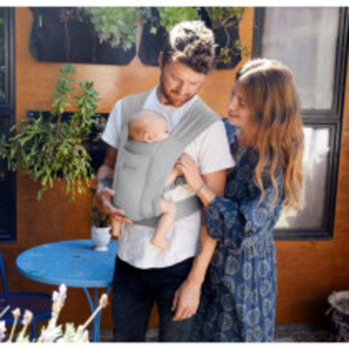Ergobaby Embrace Soft Air Mesh Carrier - Soft Grey