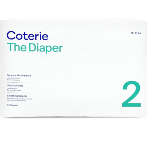 Coterie Size 2 Diaper, 31 CT-L8