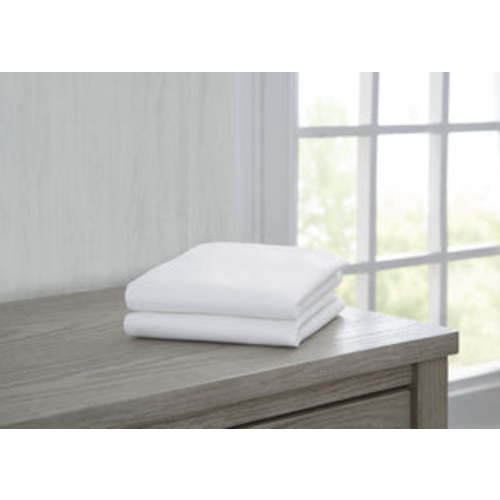 Fitted Bassinet Sheet Set, 2-Pack – Compatible with the Following Simmons Kids Bassinet: 25501