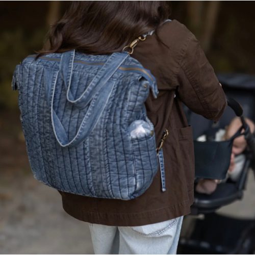 Convertible Diaper Bag - Vintage Wash Denim