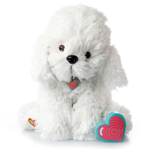 MBHB Digital Voice Recorder, Personalized Teddy Bear Stuffed Animal with 20-Second Recorder - Capture Baby's Heartbeats, for Baby Showers, Birthdays & Occasions - Animals - Bichon