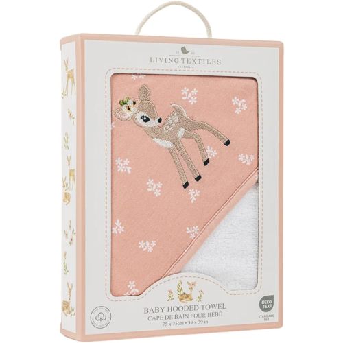 Living Textiles Baby Hooded Towel - Sophia Garden, Premium Fabric for Baby's Best Comfort, Toddler Towel, Baby Bath Towel, Baby Towel with Hood, Newborn Baby Gift, Perfect for Baby Showers : Amazon.com.au: Baby