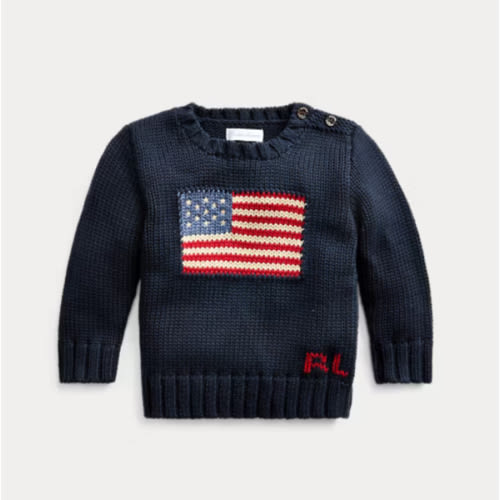 Baby Boy The Iconic Flag Sweater | Ralph Lauren