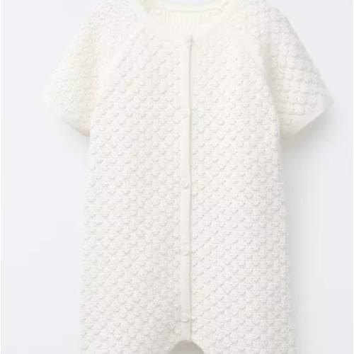 SILK COTTON KNIT JUMPSUIT - Ecru | ZARA United States