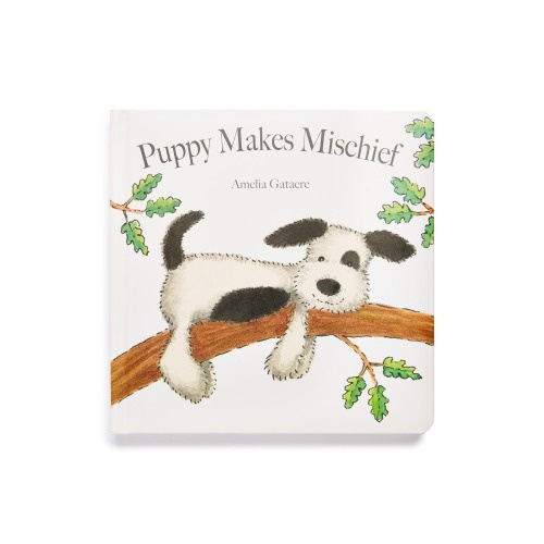 Jellycat 'Puppy Makes Mischief' Board Book