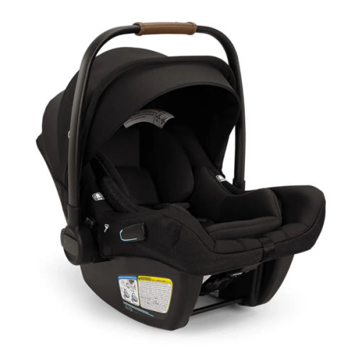 Nuna PIPA Aire RX Infant Car Seat with RELX base | Caviar