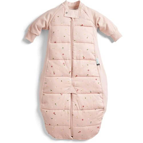 ergoPouch Baby Sleep Sack 3.5 TOG, Sleep Suit, Cozy Transition from Swaddle, Ideal for Nighttime Temperature Control, Unisex (3-12 Months, Daisies)