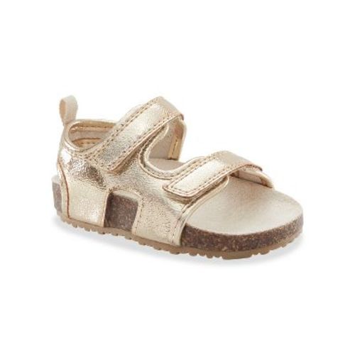 Carter's Just One You®️ Toddler Girls' Olive First Walker Sandals - Gold 5