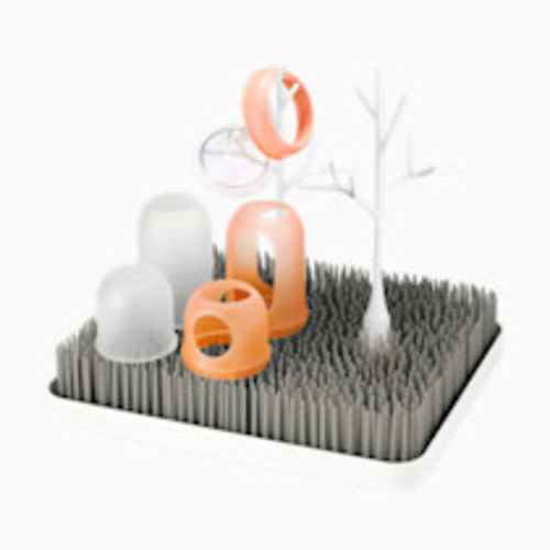 Boon Lawn Drying Rack with 2 Twig Accessories - Gray & White
