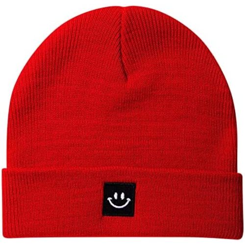 Baby Beanie Knit Ski Hat with Cute Face for Girls Boys 0-7 Years