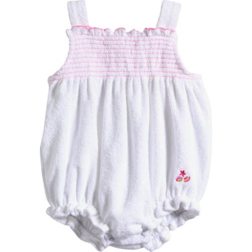 Cotton Terry Bubble Bodysuit, 0-3M