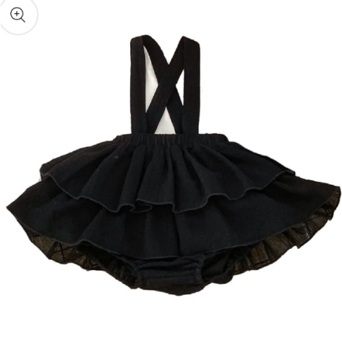 Gloomy Suspender Skirt (Babies/Toddlers) – Witching Hour Baby