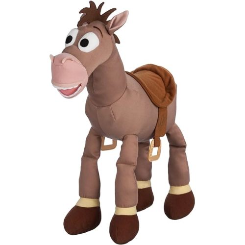Official Toy Story Plush, Bullseye, Iconic Cuddly Toy Character with Embroidered Eyes and Soft Plush Features, Suitable for All Ages