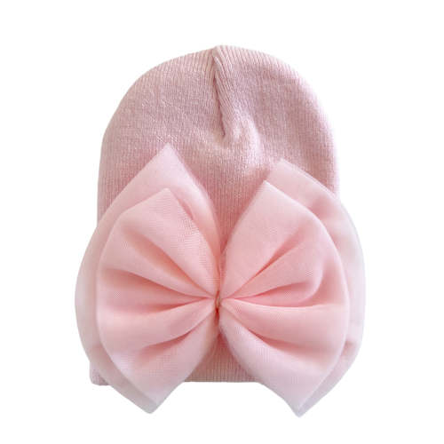 Baby's First Hat®, Petal Pink Tulle Bow