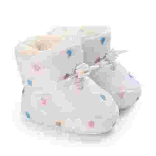 Newborn Baby Boys Girls Cotton Winter Warm Snow Boots Soft Sole Prewalker Non-Skid Boots For Infant Toddler 0-6 Months