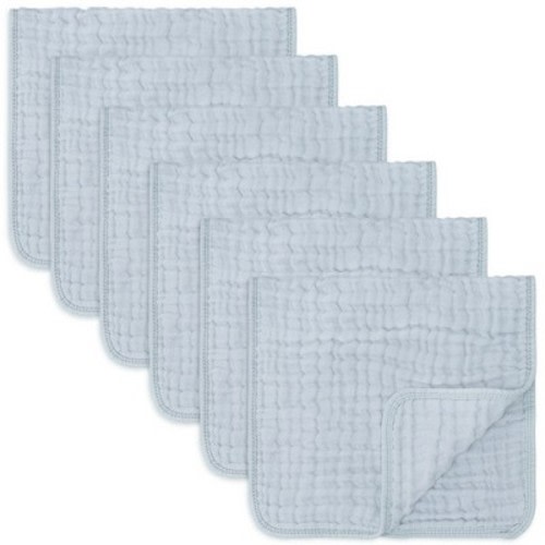 Muslin Burp Cloths Large 100% Cotton by Comfy Cubs