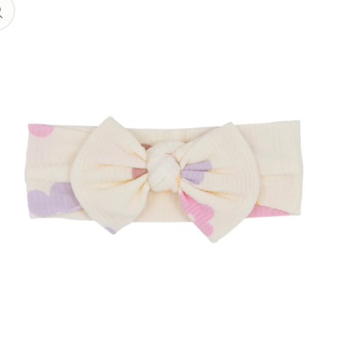 Big Daisies Small Ribbed Bow – Brave Little Ones