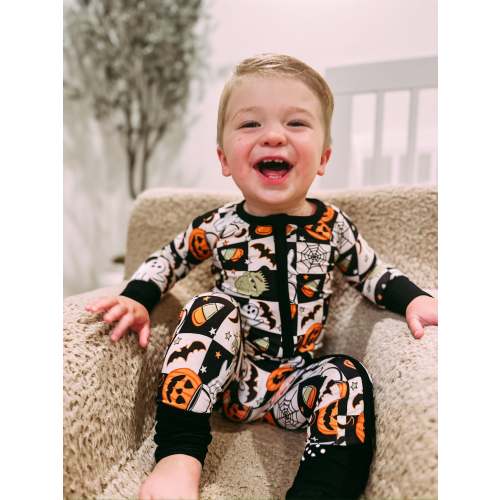 Trick or Treat Pajama Onesie (Babies/Toddlers) – Witching Hour Baby